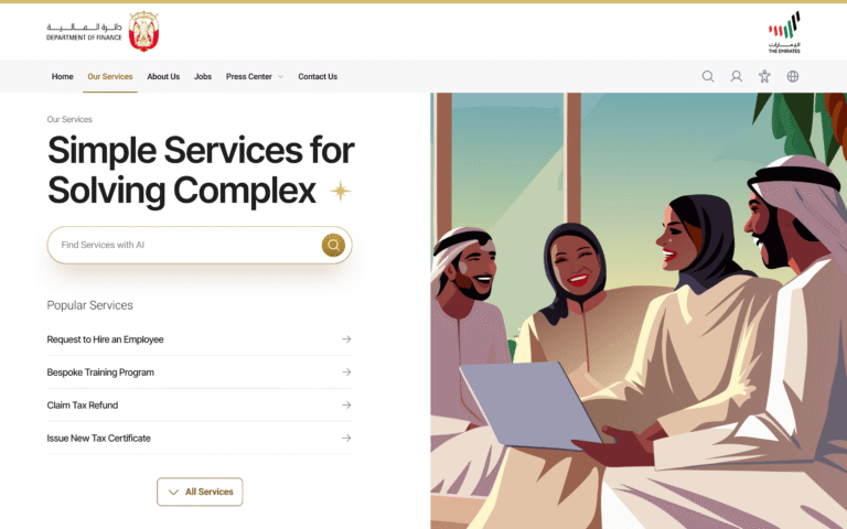 Department of Finance Homepage