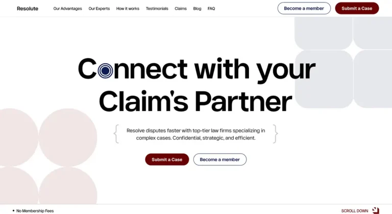 Resolut UAE Homepage